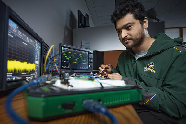 Wright State grad student helps engineer the future of AI computing at Amazon