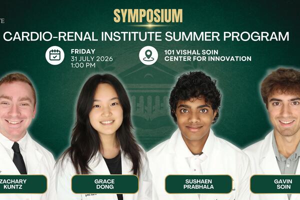 2026 Scholars for the Cardio-Renal Institute Summer Program (CRISP)