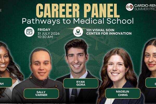 Career Panel: Pathways to Medical School - 2026 Cardio-Renal Institute Summer Program (CRISP)