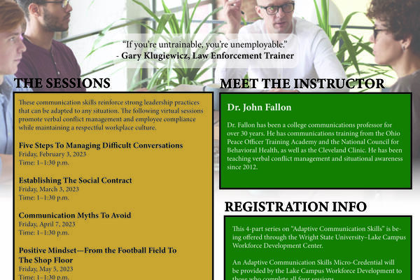 Adaptive Communication Series | Calendar | Wright State University