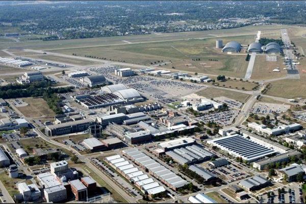 Aerial view of WPAFB