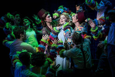 students performing alice by heart 