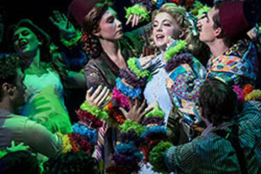 photo from the production of alice by heart