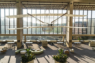 photo of the interior of the dunbar library