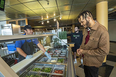 photo of students at sushi boss