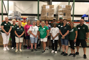 Volunteers at Dayton Food Bank