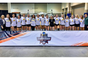 Volleyball team at NCAA Tourney