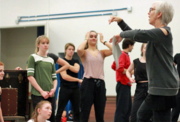 Teresa McWilliams teaching dance