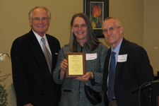 Carol Cornett, Director of the LEAP intensive English program was awarded the International Education Award for 2007. 