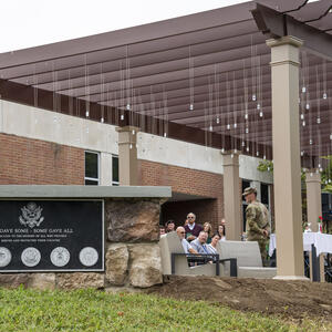 Veteran Military Center dedication