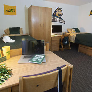 photo of a room in the honors community