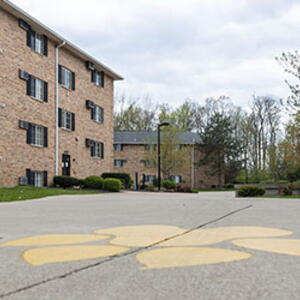 Picture of surrounding around on campus housing