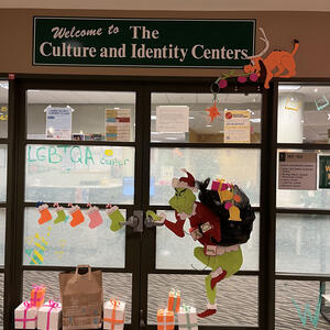 photo of Culture & Identity Center from Sprinkles and Sparkless Door Decorating Contest