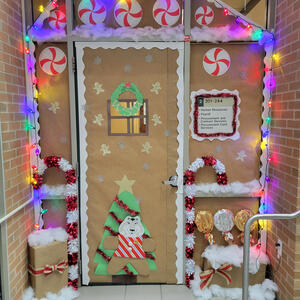 photo of Human Resources and Procurement from Sprinkles and Sparkless Door Decorating Contest 