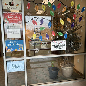 photo of Division of Inclusive Excellence, University Hall 280 from Sprinkles and Sparkless Door Decorating Contest 