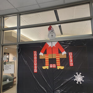 photo of Office of President and Provost from Sprinkles and Sparkless Door Decorating Contest