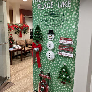 photo of Population and Public Health Sciences, Research Park 3123 Suite 200from Sprinkles and Sparkless Door Decorating Contest