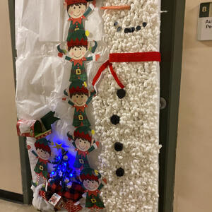 photo of Shipping & Receiving from Sprinkles and Sparkless Door Decorating Contest