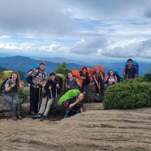group photo from the trip