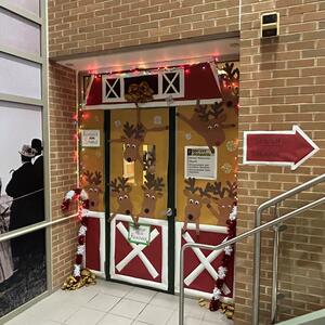 photo of Human Resources and Procurement from Door Decorating Contest 2023