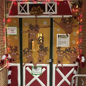 photo of Human Resources and Procurement from Door Decorating Contest 2023
