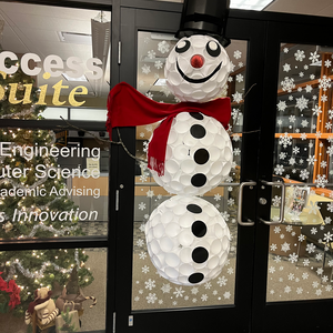 photo of College of Engineering and Computer Science Academic Advising from Door Decorating Contest 2023