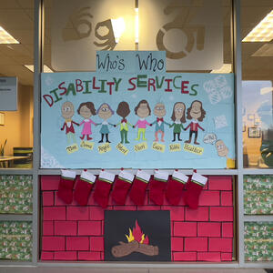 photo of Office of Disability Services from Door Decorating Contest 2023