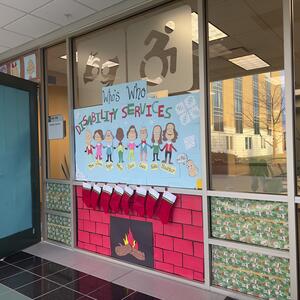 photo of Office of Disability Services from Door Decorating Contest 2023