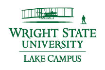 Wright State Lake Campus primary logo - green