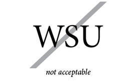 Wright State Violation - Do not refer to the university as WSU.