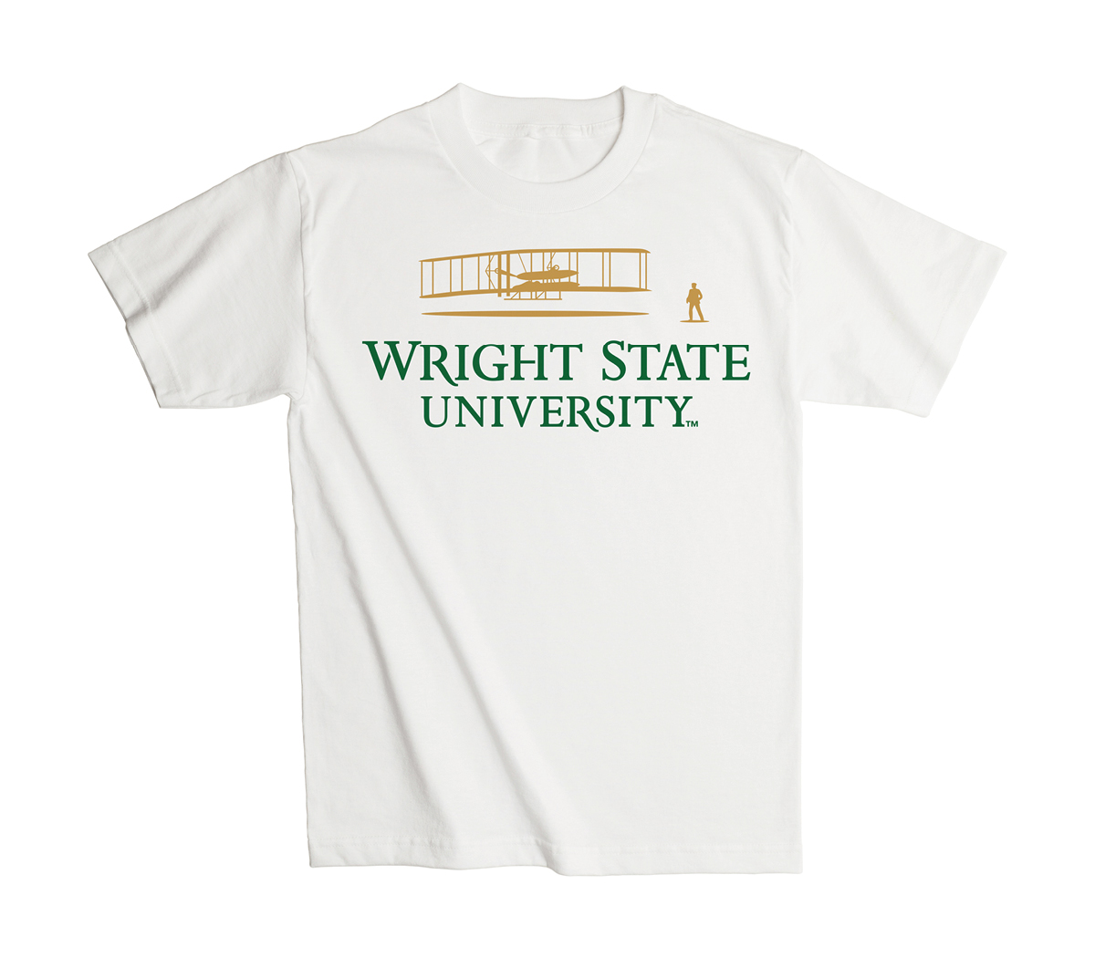 T-shirt example of Wright State University merchandise